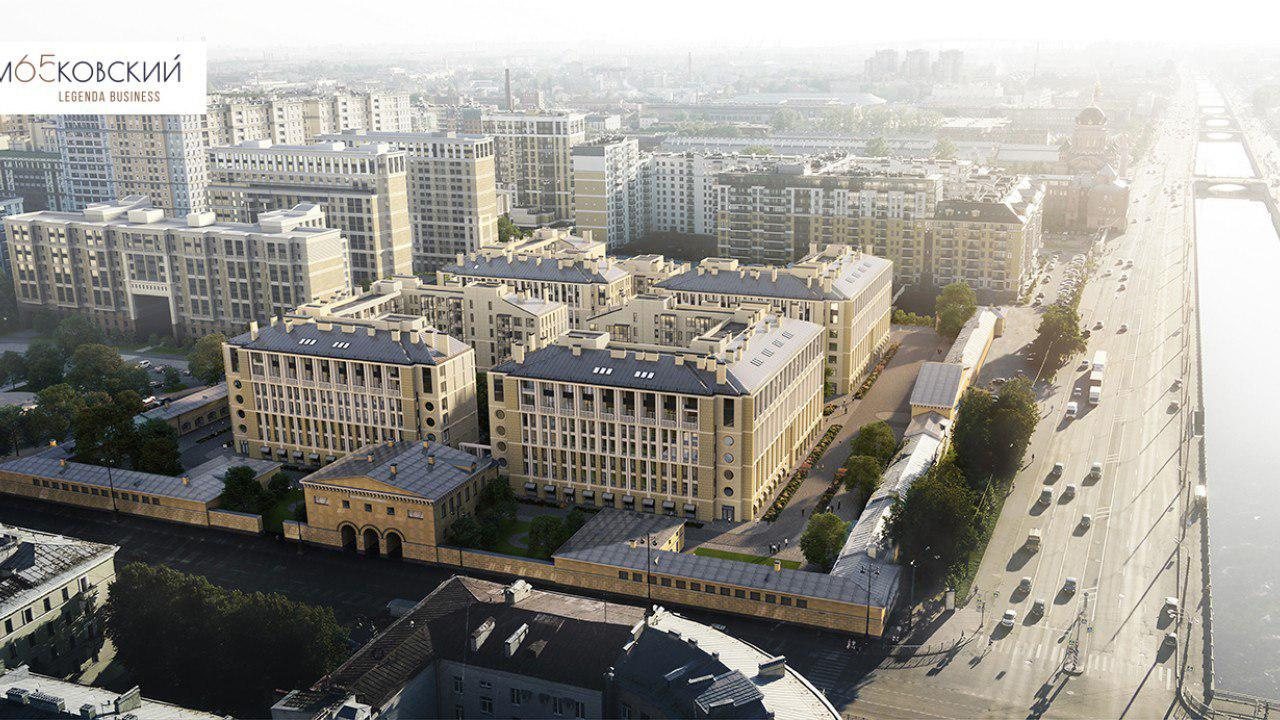 ЖК Московский 65 вид сверху